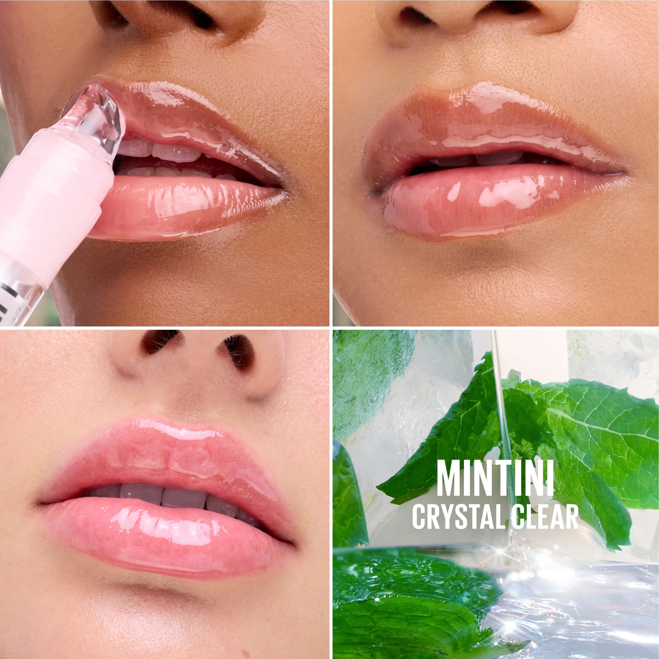 Lifter Oil-In-Gel Lip Gloss with Hyaluronic Acid, Mintini, 0.22 Oz