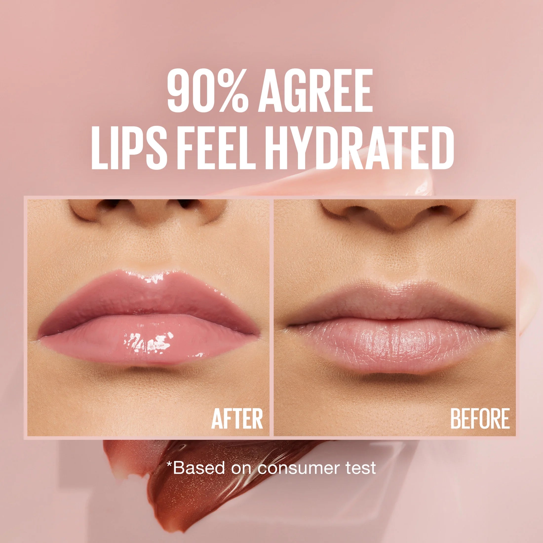 Lifter Gloss Lip Gloss Makeup with Hyaluronic Acid, Silk