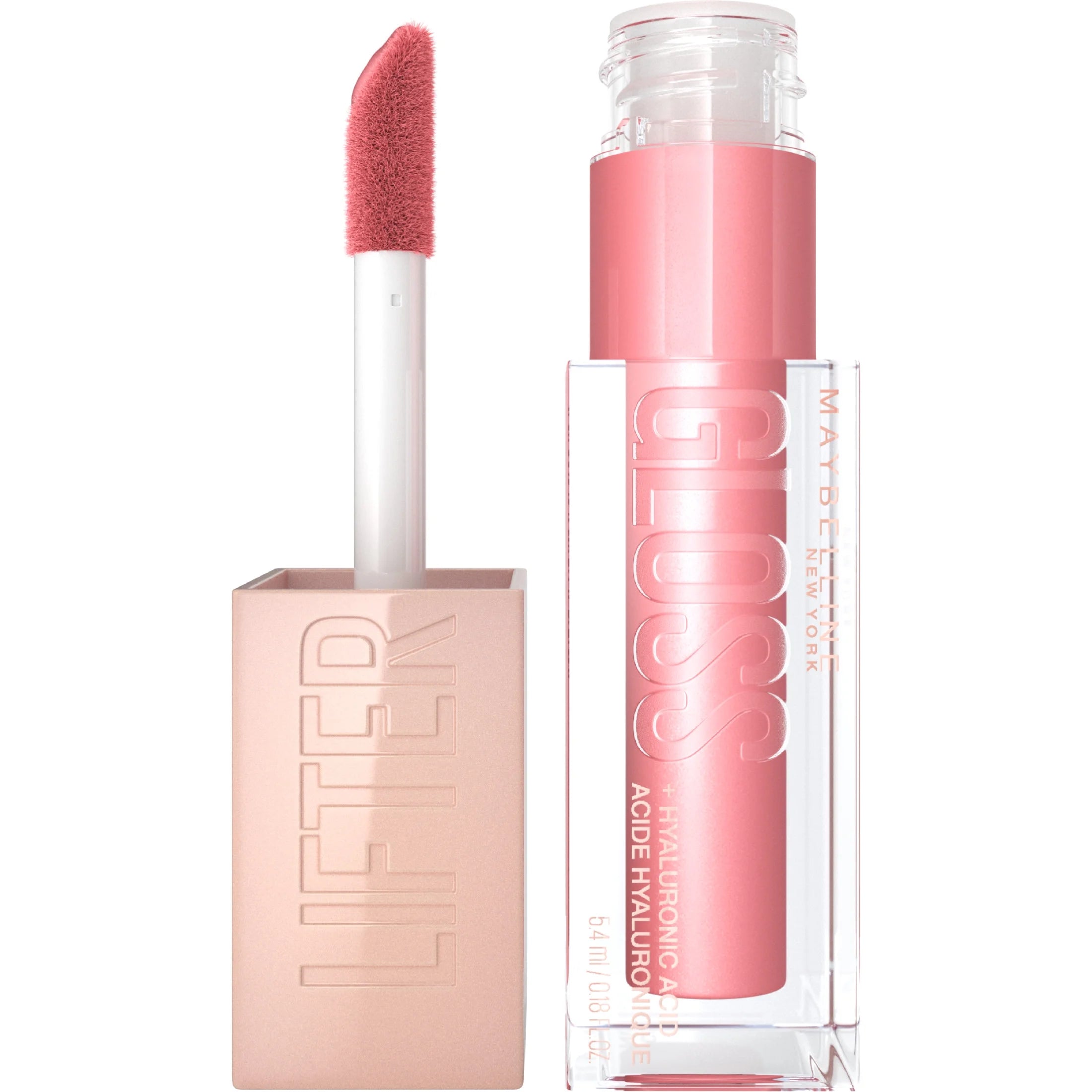 Lifter Gloss Lip Gloss Makeup with Hyaluronic Acid, Silk