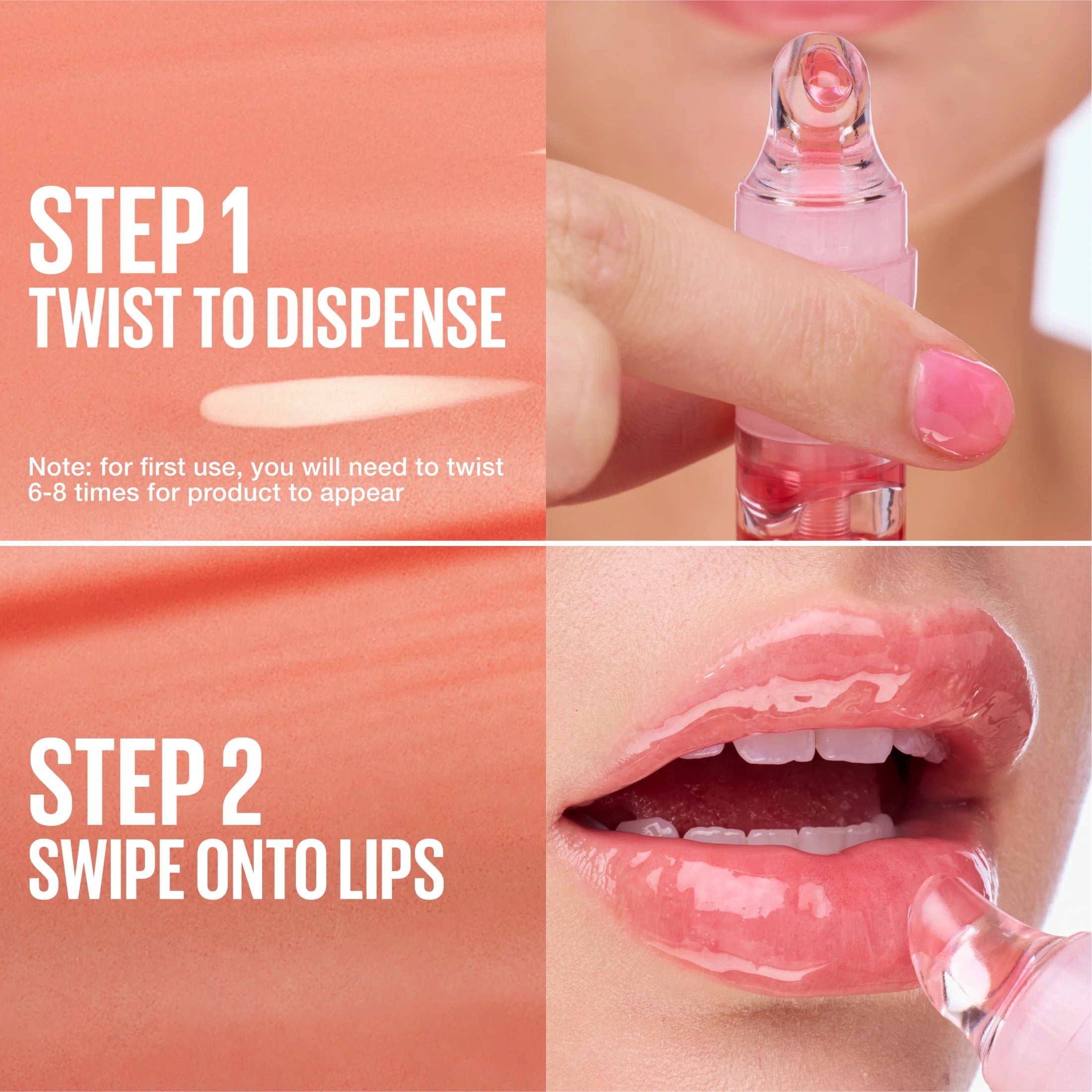 Lifter Oil-In-Gel Lip Gloss with Hyaluronic Acid, Mintini, 0.22 Oz